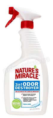 Nature's Miracle 3in1 Odor Destroyer Аромат Свіжості - знищувач запаху тварин - 709 мл Petmarket
