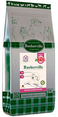 Baskerville PUPPY Small Breed - беззерновий корм для цуценят дрібних порід (яловичина/птиця) - 20 кг % Petmarket