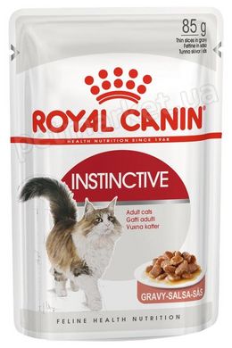 Royal Canin INSTINCTIVE Gravy - консерви для кішок (шматочки у соусі) - 85 г % Petmarket
