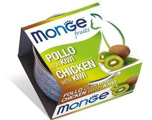 Monge Fruits Cat Adult Chicken with Kiwi - консерви для дорослих котів (курка/ківі) - 80 г Petmarket