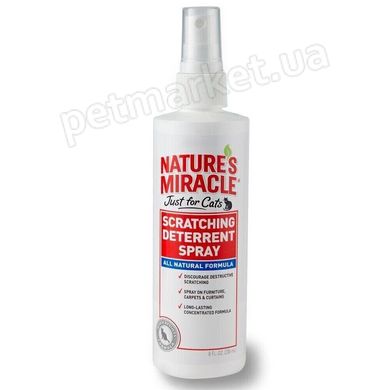 Nature's Miracle Scratching Deterrent Spray - спрей для захисту предметів від дряпання кішками - 236 мл Petmarket
