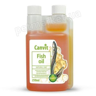 Canvit FISH OIL - Рыбий жир - добавка для собак - 250 мл Petmarket