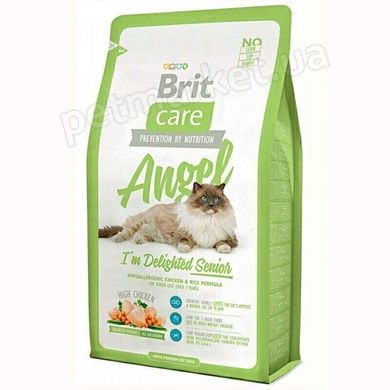 Brit Care ANGEL Senior - корм для літніх кішок (курка/рис) - 7 кг Petmarket
