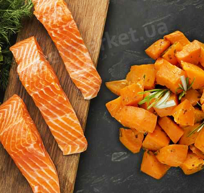 Orygo Puppies Salmon & Sweet Potato Pate - беззерновой влажный корм для щенков (лосось/батат), паштет Petmarket