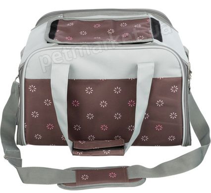 Trixie Libby сумка-переноска для собак и кошек - 42х25х27 см, Коричневый/серый % Petmarket