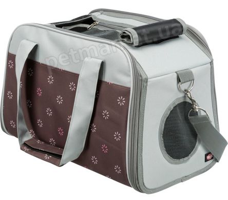 Trixie Libby сумка-переноска для собак і кішок - 42х25х27 см, Коричневий/сірий % Petmarket