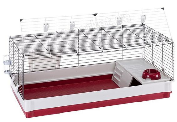 Ferplast KROLIK EXTRA LARGE - клітка для кроликів - Червоний % Petmarket
