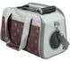 Trixie Libby сумка-переноска для собак и кошек - 42х25х27 см, Коричневый/серый %