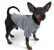 Dogs Bomba СЕРЦЕ теплий светр для собак - №3, Сірий