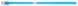 Collar WauDog GLAMOUR - кожаный круглый ошейник с адресником для собак - 53-63 см Голубой РАСПРОДАЖА %