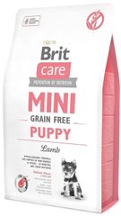 Brit Care Grain Free MINI Puppy - беззерновий корм для цуценят міні порід (ягня) - 7 кг Petmarket