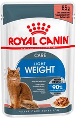 Royal Canin Light Weight влажный корм для поддержания веса кошек (кусочки в соусе) - 85 г Petmarket