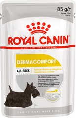 Royal Canin DERMACOMFORT Loaf - влажный корм для собак с чувствительной кожей (паштет) - 85 г Petmarket