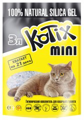Kotix - Котикс - силикагелевый наполнитель для кошачьего туалета - 15 л % Petmarket