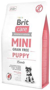 Brit Care Grain Free MINI Puppy - беззерновий корм для цуценят міні порід (ягня) - 2 кг Petmarket