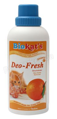 Biokat's DEO FRESH - Апельсин - дезодорант для кошачьего туалета, 375 г Petmarket