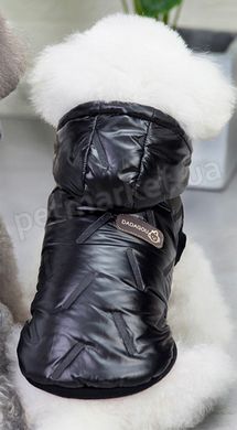 Dobaz Modern тепла куртка для собак - M, Срібло % Petmarket