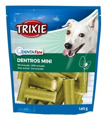 Trixie Denta Fun Dentros Mini - жевательное лакомство с авокадо для собак - 140 г Petmarket