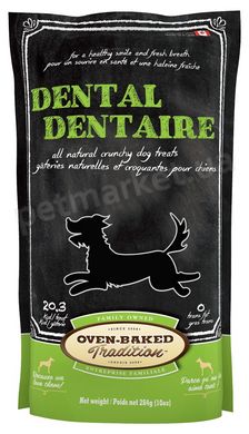 Oven-Baked Tradition Dental - лакомство для здоровья зубов собак - 284 г Petmarket