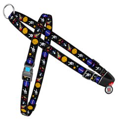 Collar WauDog NASA - нейлоновая шлея с ручкой для собак - шея 45-65 см, грудь 55-80 см Petmarket