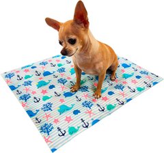 Croci МОРСЬКИЙ КИТ - охолоджуючий килимок для собак та котів - 90х50 см Petmarket