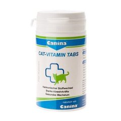 Canina CAT-VITAMIN Tabs - витаминный комплекс для кошек - 100 табл. Petmarket