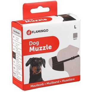 Flamingo НАМОРДНИК нейлоновий для собак - L Petmarket