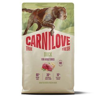 Carnilove True Fresh Dog Adult Duck - беззерновий корм для собак всіх порід з качкою - 1.5 кг Petmarket
