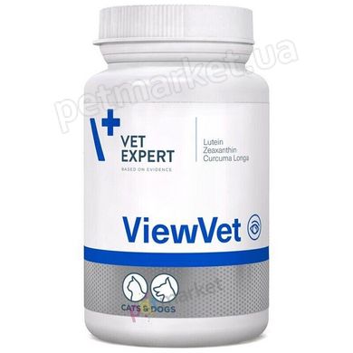 VetExpert VIEW VET - капсулы для здоровья глаз собак и кошек Petmarket