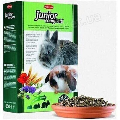 Padovan JUNIOR Coniglietti - корм для молодих кроликів Petmarket