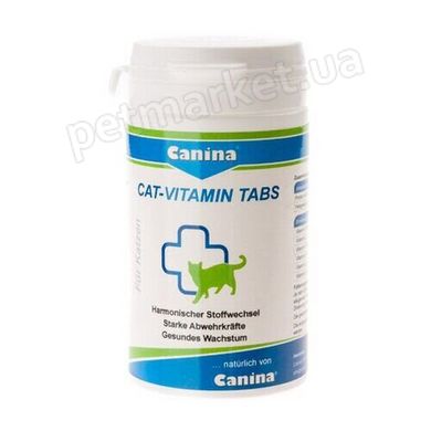 Canina CAT-VITAMIN Tabs - вітамінний комплекс для кішок - 100 табл. Petmarket