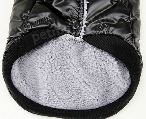 Dobaz Modern тепла куртка для собак - M, Срібло % Petmarket