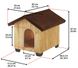Ferplast DOMUS Medium - дерев'яна будка для собак %