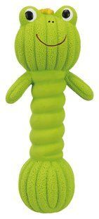 Trixie Frog гантель-лягушка латексная игрушка для собак Petmarket