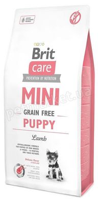 Brit Care Grain Free MINI Puppy - беззерновий корм для цуценят міні порід (ягня) - 2 кг Petmarket