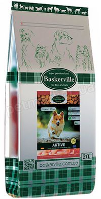 Baskerville ACTIVE - корм для активных собак (птица) - 20 кг Petmarket