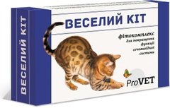 ProVet ВЕСЕЛЫЙ КОТ - фитокомплекс для улучшения функции мочевыделительной системы у кошек Petmarket