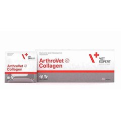 VetExpert ARTHROVET Collagen - препарат для профилактики и лечения суставов и суставных хрящей собак и кошек Petmarket