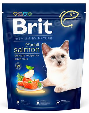Brit Premium by Nature Salmon - корм для котів (лосось) - 8 кг Petmarket