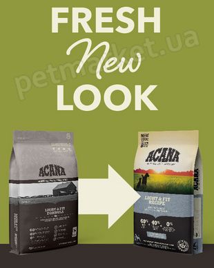 Acana Light & Fit Recipe корм для собак з надмірною вагою - 11,4 кг Petmarket