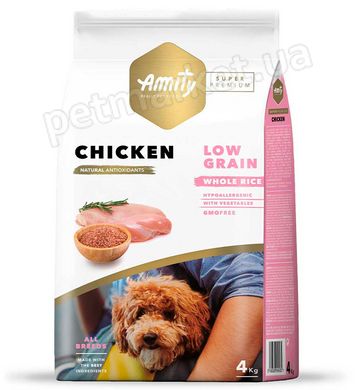 Amity Super Premium Chicken сухой корм для собак (курица) – 14 кг Petmarket