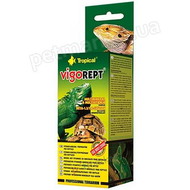 Tropical VIGOREPT - витаминно-минеральный препарат для рептилий - 85 г Petmarket