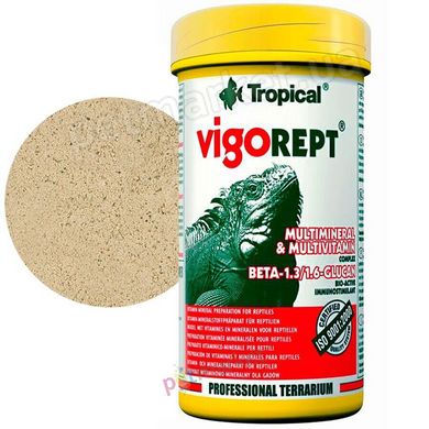 Tropical VIGOREPT - витаминно-минеральный препарат для рептилий - 85 г Petmarket