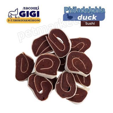 GiGi Philadelphia Duck Sushi - Роллы Филадельфия из утки - лакомства для суставов собак Petmarket