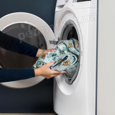MISOKO - многоразовая пеленка для животных с пчелами, голубая (40х50 см) Petmarket