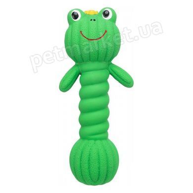Trixie Frog гантель-жабка латексна іграшка для собак Petmarket