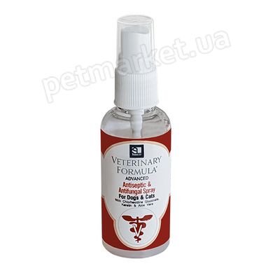 Veterinary Formula Advanced ANTISEPTIC & ANTIFUNGAL Spray - антисептичний та протигрибковий спрей для собак і кішок 45 мл Petmarket