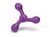 West Paw SKAMP - Скамп Три Лепестка - прочная игрушка для собак, фиолетовый Petmarket