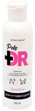 Dr.Pets Sensitive шампунь для чутливої ​​шкіри собак та кішок - 150 мл Petmarket