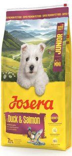 Josera MINI JUNIOR Duck & Salmon - корм для щенков мелких пород (утка/лосось) - 3 кг Petmarket